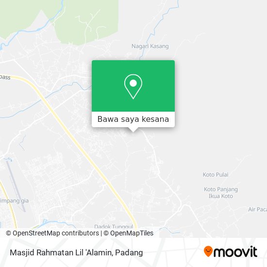 Peta Masjid Rahmatan Lil 'Alamin