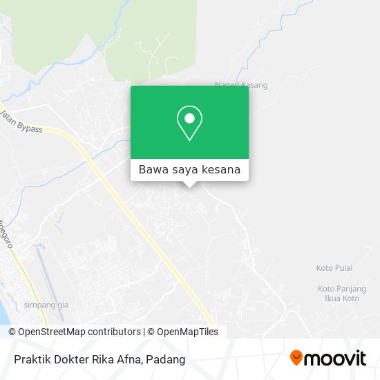 Peta Praktik Dokter Rika Afna