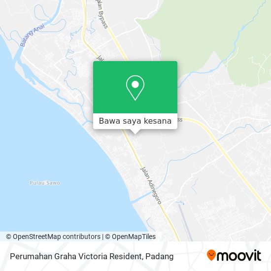 Peta Perumahan Graha Victoria Resident