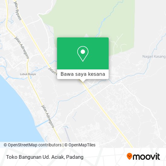 Peta Toko Bangunan Ud. Aciak