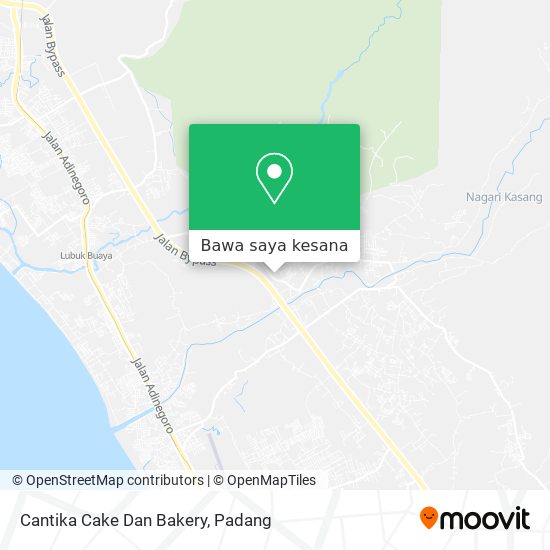 Peta Cantika Cake Dan Bakery