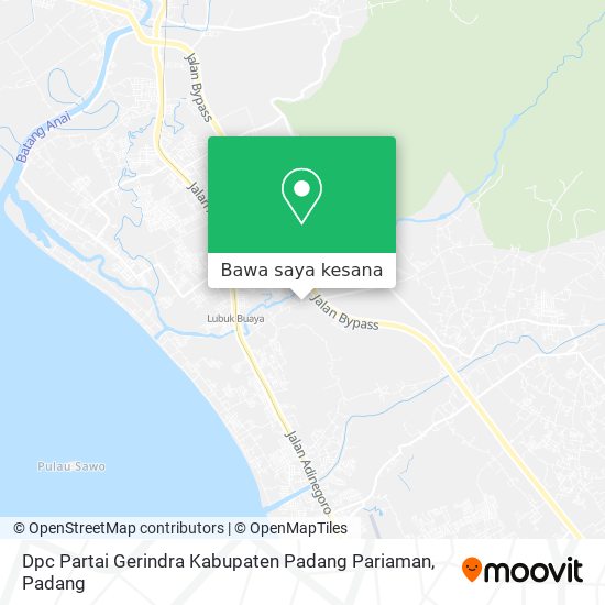 Peta Dpc Partai Gerindra Kabupaten Padang Pariaman
