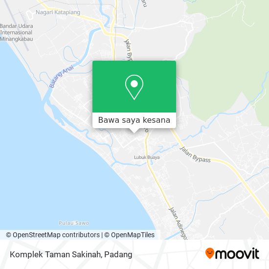 Peta Komplek Taman Sakinah