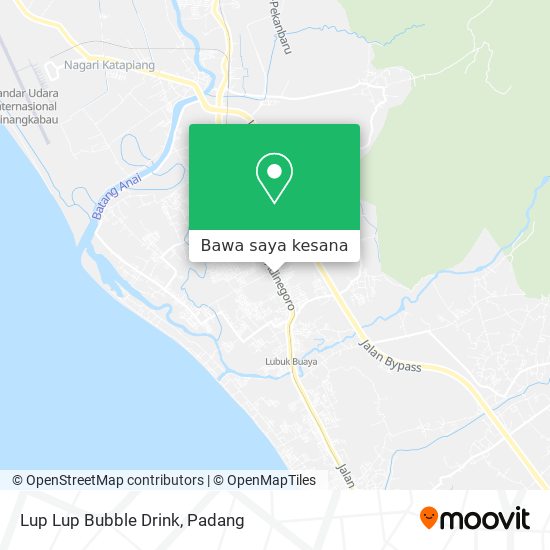 Peta Lup Lup Bubble Drink