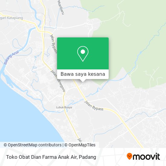 Peta Toko Obat Dian Farma Anak Air