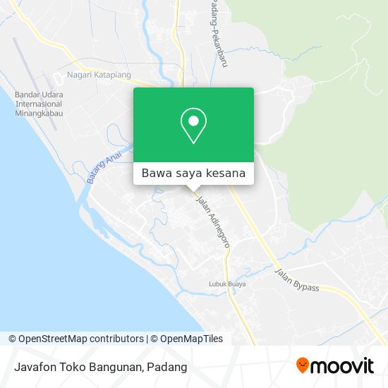 Peta Javafon Toko Bangunan