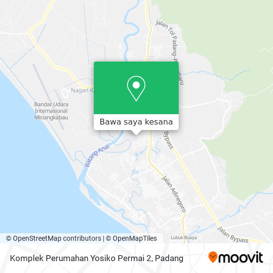 Peta Komplek Perumahan Yosiko Permai 2