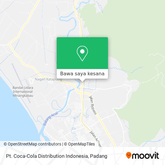 Peta Pt. Coca-Cola Distribution Indonesia
