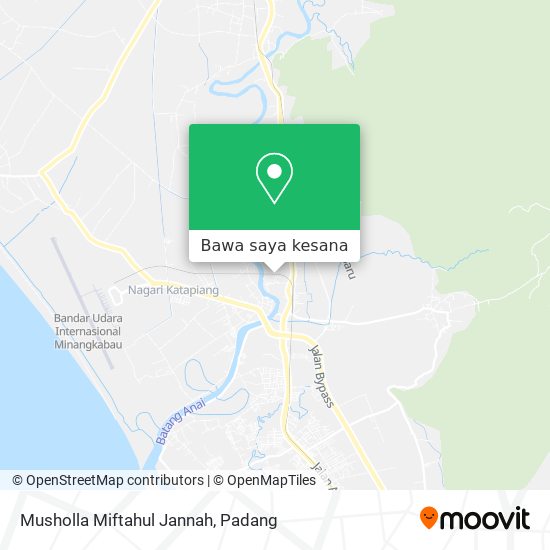 Peta Musholla Miftahul Jannah