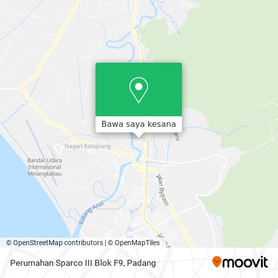 Peta Perumahan Sparco III Blok F9
