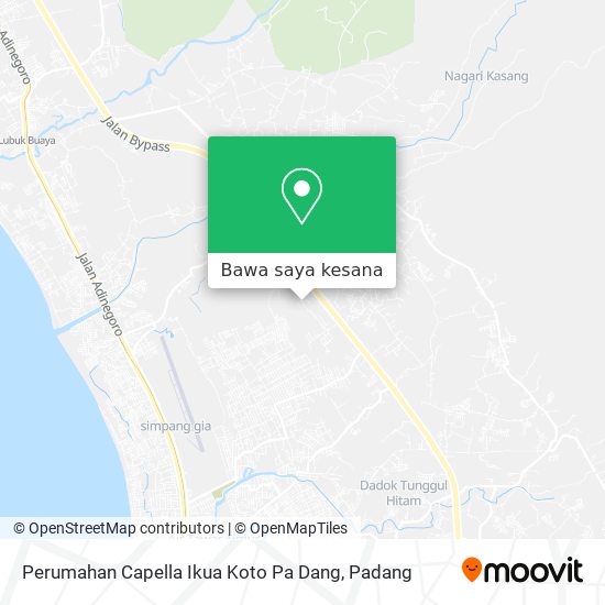 Peta Perumahan Capella Ikua Koto Pa Dang
