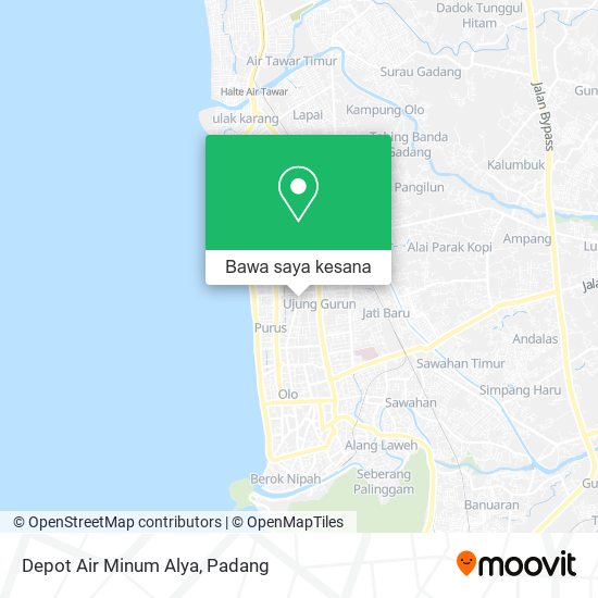 Peta Depot Air Minum Alya