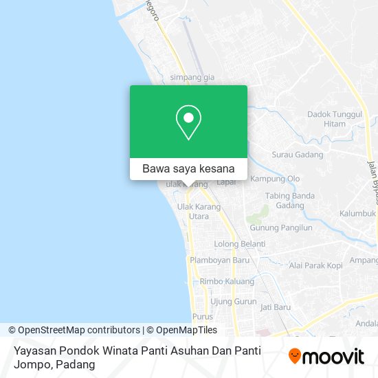 Peta Yayasan Pondok Winata Panti Asuhan Dan Panti Jompo