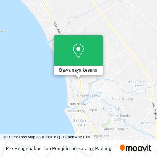 Peta Rex Pengepakan Dan Pengiriman Barang