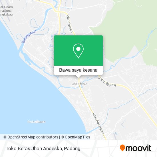 Peta Toko Beras Jhon Andeska