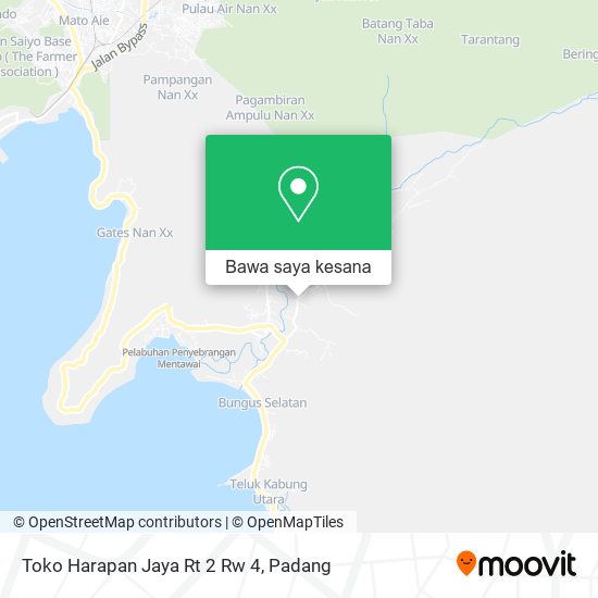 Peta Toko Harapan Jaya Rt 2 Rw 4