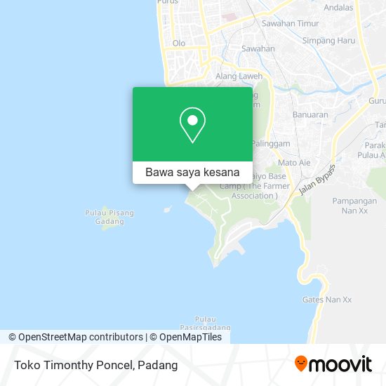 Peta Toko Timonthy Poncel
