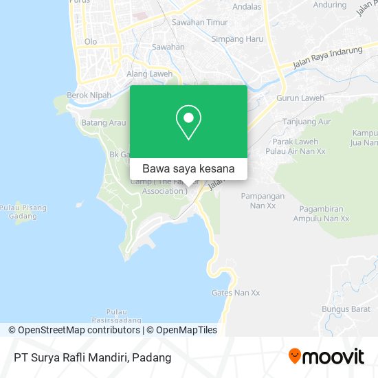 Peta PT Surya Rafli Mandiri