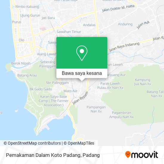 Peta Pemakaman Dalam Koto Padang