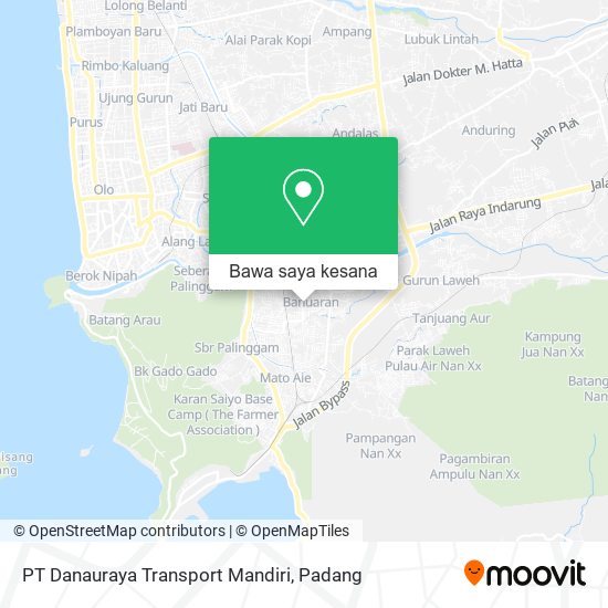 Peta PT Danauraya Transport Mandiri