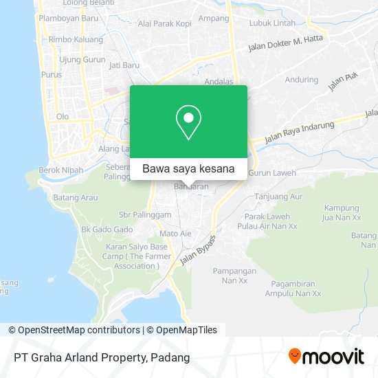 Peta PT Graha Arland Property