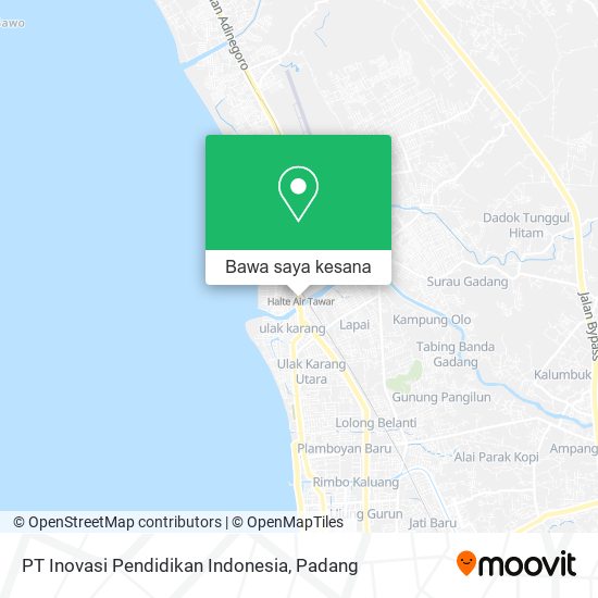Peta PT Inovasi Pendidikan Indonesia
