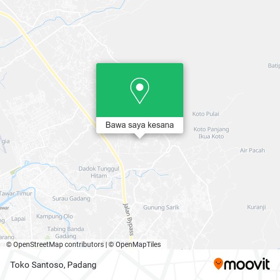 Peta Toko Santoso