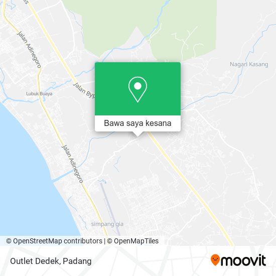 Peta Outlet Dedek