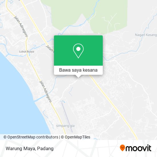 Peta Warung Maya