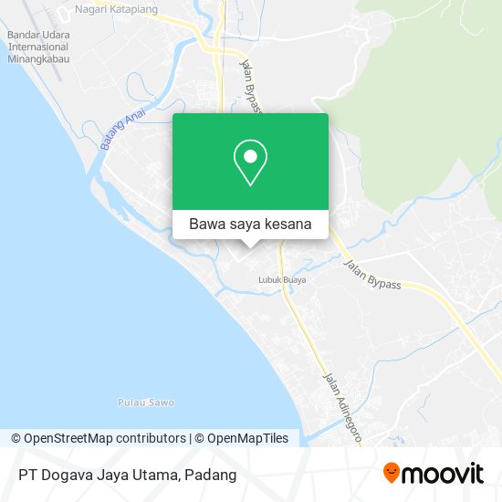 Peta PT Dogava Jaya Utama