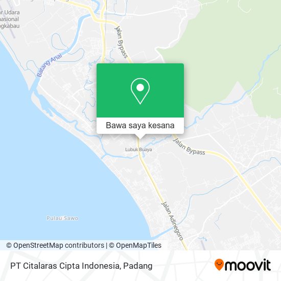 Peta PT Citalaras Cipta Indonesia