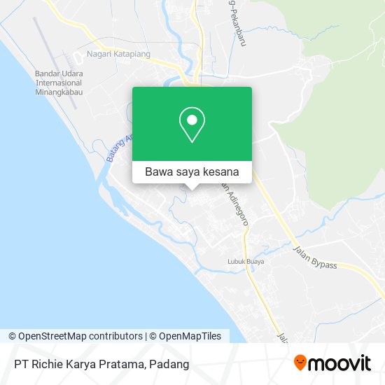 Peta PT Richie Karya Pratama