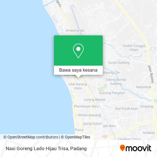 Peta Nasi Goreng Lado Hijau Trisa