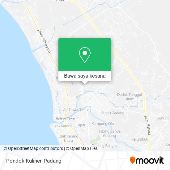 Peta Pondok Kuliner