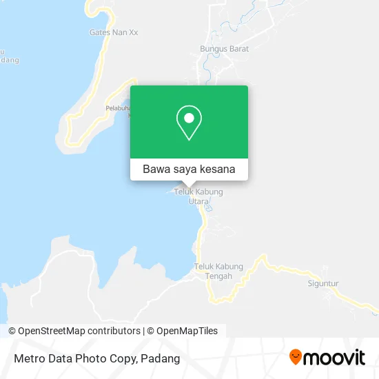 Peta Metro Data Photo Copy