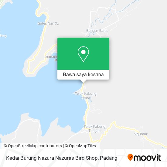 Peta Kedai Burung Nazura Nazuras Bird Shop