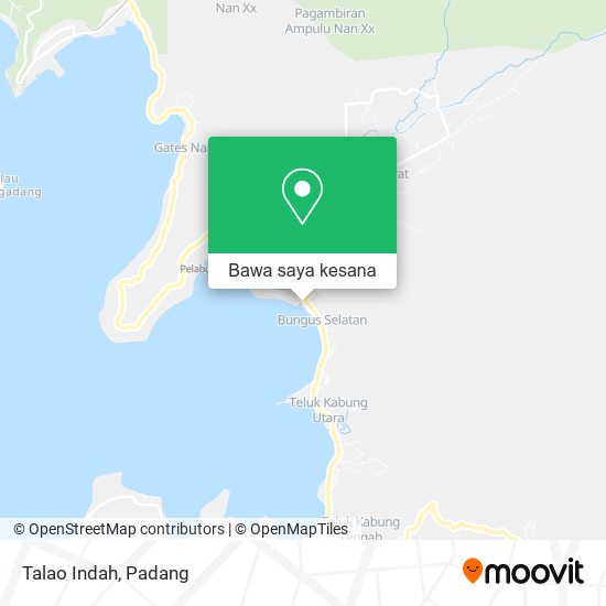 Peta Talao Indah