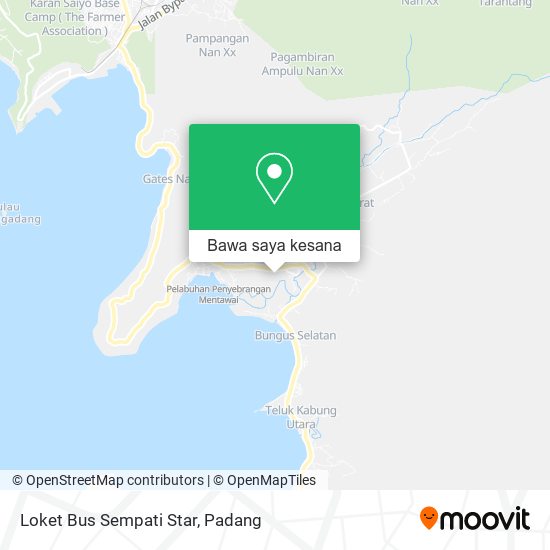 Peta Loket Bus Sempati Star