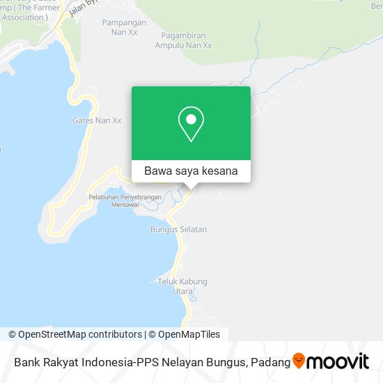 Peta Bank Rakyat Indonesia-PPS Nelayan Bungus
