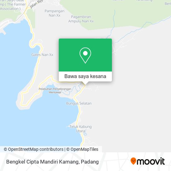 Peta Bengkel Cipta Mandiri Kamang