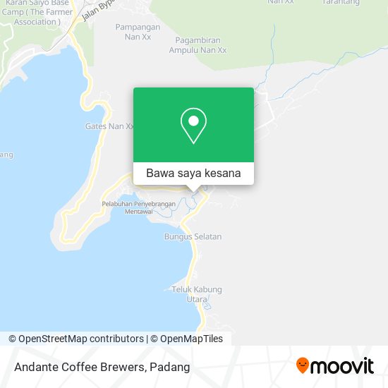 Peta Andante Coffee Brewers