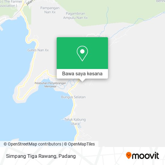 Peta Simpang Tiga Rawang