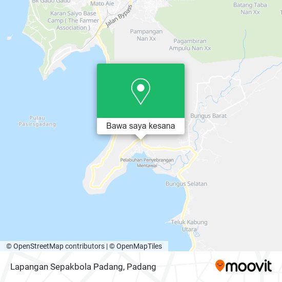 Peta Lapangan Sepakbola Padang