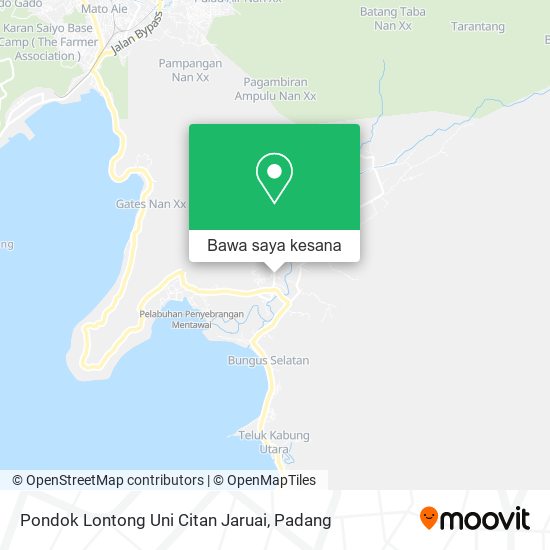 Peta Pondok Lontong Uni Citan Jaruai