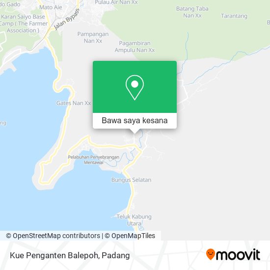 Peta Kue Penganten Balepoh