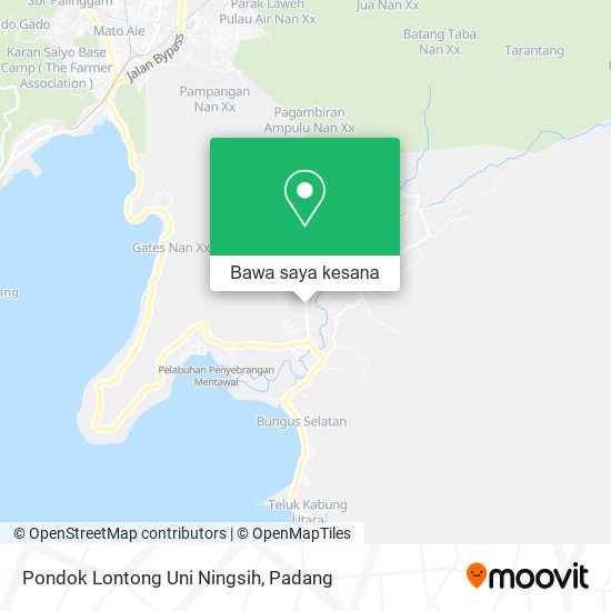 Peta Pondok Lontong Uni Ningsih