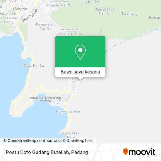 Peta Postu Koto Gadang Butekab