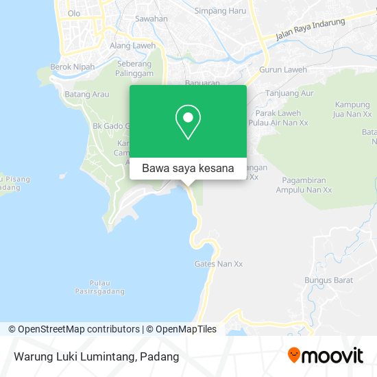 Peta Warung Luki Lumintang