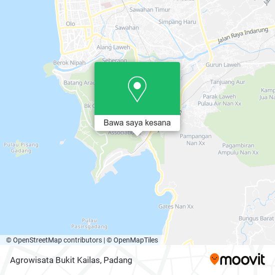 Peta Agrowisata Bukit Kailas