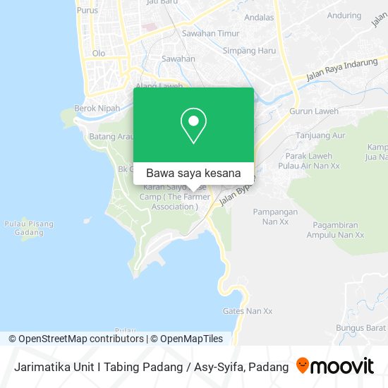 Peta Jarimatika Unit I Tabing Padang / Asy-Syifa
